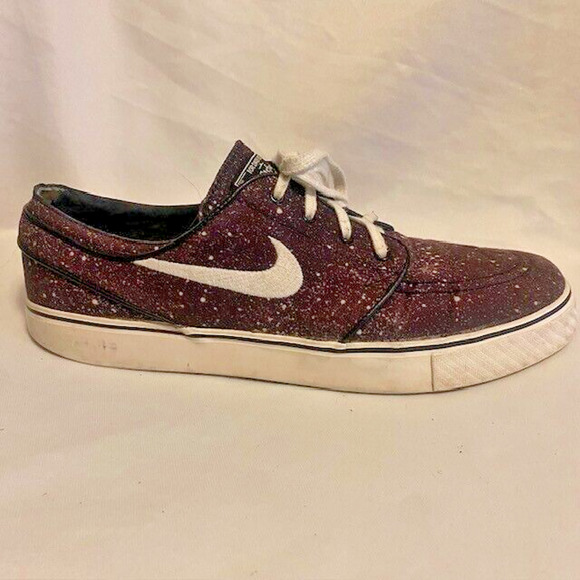 Nike Size Mens 10 SB Stefan Janoski Galaxy Starry Night Purple Sneakers Shoes - Picture 2 of 8